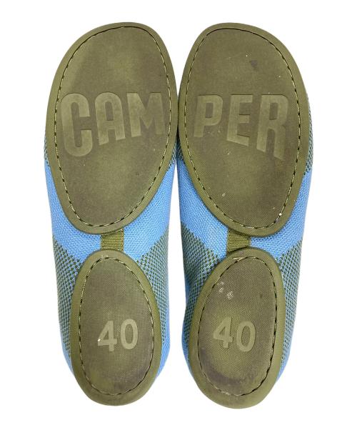 CAMPER（カンペール）CAMPER (カンペール) フラットシューズ　RIGHT NINA スカイブルー サイズ:40の古着・服飾アイテム