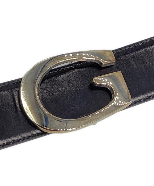 GUCCI（グッチ）GUCCI (グッチ) Gバックルベルト ブラックの古着・服飾アイテム
