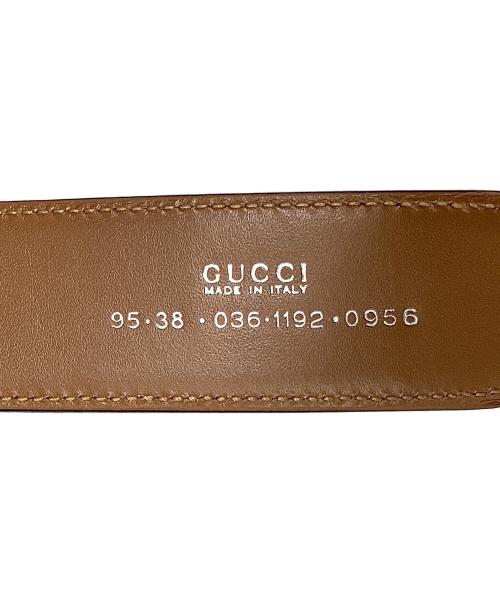 GUCCI（グッチ）GUCCI (グッチ) Gバックルベルト ブラックの古着・服飾アイテム
