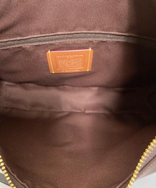 COACH（コーチ）COACH (コーチ) ワンショルダーバッグ ブラウンの古着・服飾アイテム