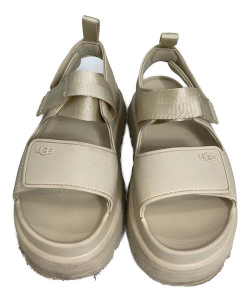 UGG（アグ）UGG (アグ) ゴールデングロウ サンダル アイボリー サイズ:24の古着・服飾アイテム
