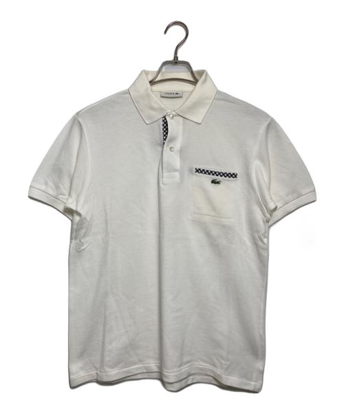 LACOSTE（ラコステ）LACOSTE (ラコステ) ポロシャツ ホワイト サイズ:4の古着・服飾アイテム