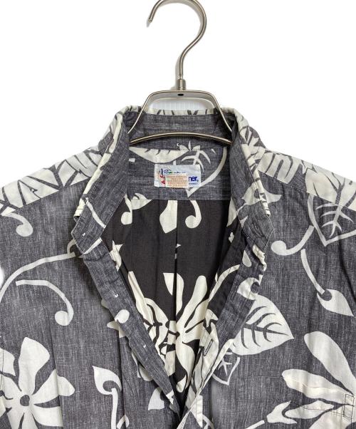 reyn spooner（レイン スプナー）reyn spooner (レイン スプナー) アロハシャツ グレー サイズ:Sの古着・服飾アイテム