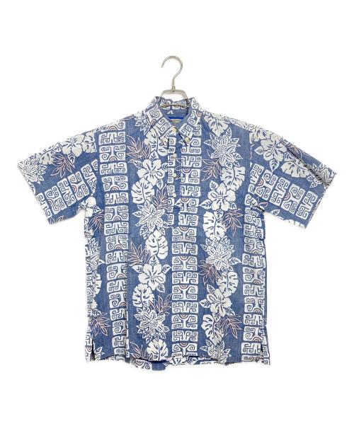 reyn spooner（レイン スプナー）reyn spooner (レイン スプナー) アロハシャツ ブルー サイズ:Sの古着・服飾アイテム