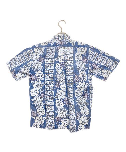 reyn spooner（レイン スプナー）reyn spooner (レイン スプナー) アロハシャツ ブルー サイズ:Sの古着・服飾アイテム