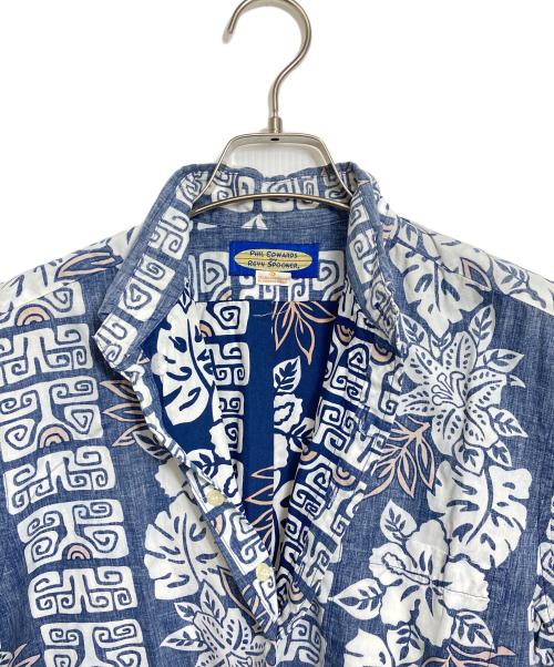 reyn spooner（レイン スプナー）reyn spooner (レイン スプナー) アロハシャツ ブルー サイズ:Sの古着・服飾アイテム