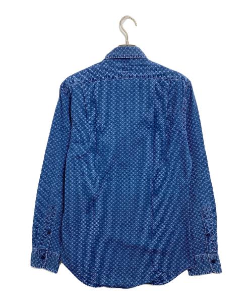 POLO RALPH LAUREN（ポロ・ラルフローレン）POLO RALPH LAUREN (ポロ・ラルフローレン) インディゴシャツ ネイビー サイズ:Sの古着・服飾アイテム