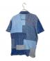 POLO RALPH LAUREN (ポロ・ラルフローレン) パッチワークポロシャツ ネイビー サイズ:S：7000円