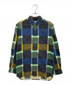 BURBERRY BRITバーバリーブリット）の古着「チェックシャツ」｜ブラック
