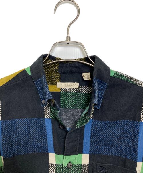 BURBERRY BRIT（バーバリーブリット）BURBERRY BRIT (バーバリーブリット) チェックシャツ ブラック サイズ:Sの古着・服飾アイテム