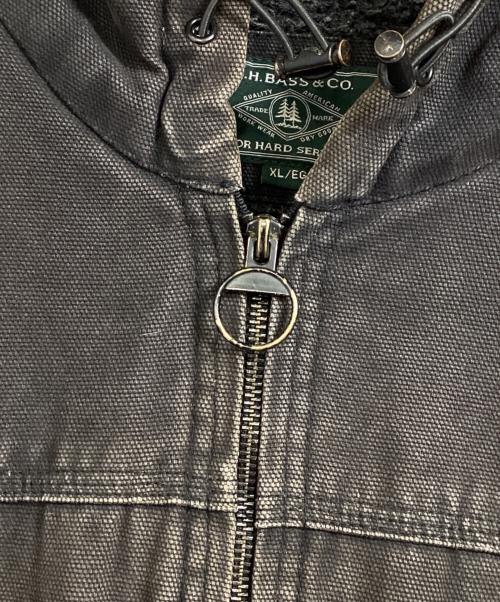 G.H.BASS（ジーエイチバス）G.H.BASS (ジーエイチバス) ダックジャケット ブラック サイズ:XLの古着・服飾アイテム