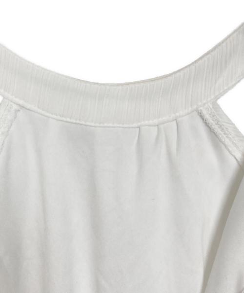 darich（ダーリッチ）Darich (ダーリッチ) ボリュームシフォンミニワンピース ホワイト サイズ:Freeの古着・服飾アイテム