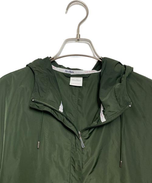 MaxMara LEISURE（マックスマーラレジャー）MaxMara LEISURE (マックスマーラレジャー) ポケッタブルジャケット オリーブ サイズ:38の古着・服飾アイテム