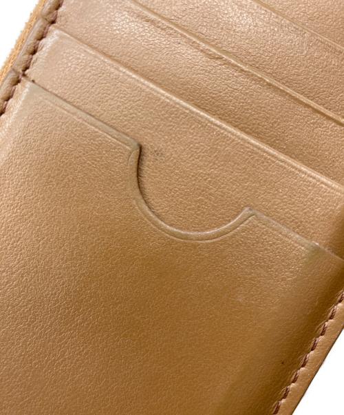 Acne studios（アクネ ストゥディオズ）Acne studios (アクネ ストゥディオズ) ミニウォレットカードケース ブラウンの古着・服飾アイテム