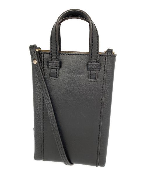 FURLA（フルラ）FURLA (フルラ) ミニショルダーバッグ ブラックの古着・服飾アイテム