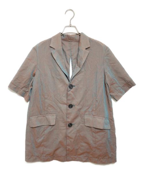 MAISON SPECIAL（メゾンスペシャル）MAISON SPECIAL (メゾンスペシャル) シアーバックオープンシャツ オレンジ サイズ:FREEの古着・服飾アイテム