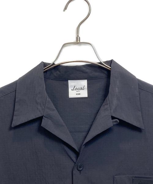 Local Golf（ローカルゴルフ）Local Golf (ローカルゴルフ) 半袖シャツ ブラック サイズ:M/Lの古着・服飾アイテム