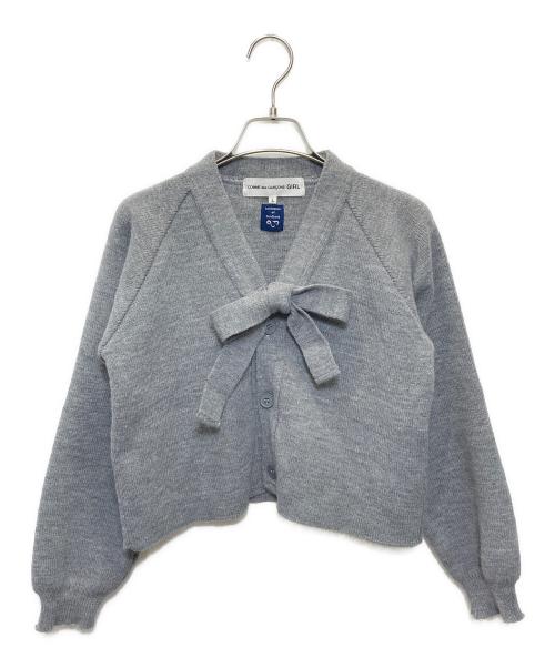 COMME des GARCONS GIRL（コムデギャルソンガール）COMME des GARCONS GIRL (コムデギャルソンガール) カーディガン グレー サイズ:Lの古着・服飾アイテム