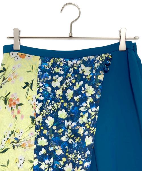 Acne studios（アクネ ストゥディオズ）Acne studios (アクネ ストゥディオズ) 花柄パンツ グリーン サイズ:38の古着・服飾アイテム