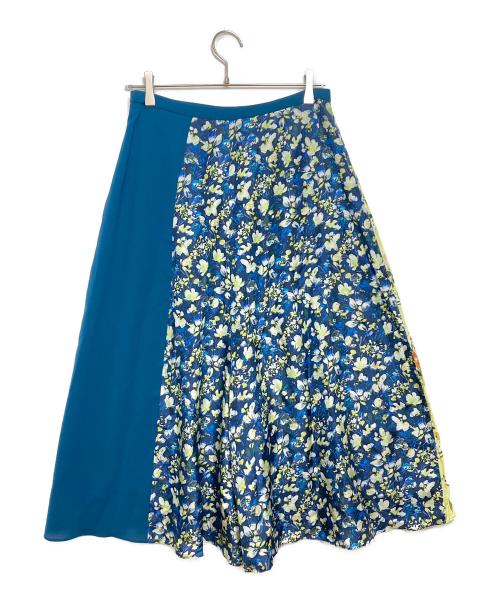 Acne studios（アクネ ストゥディオズ）Acne studios (アクネ ストゥディオズ) 花柄パンツ グリーン サイズ:38の古着・服飾アイテム