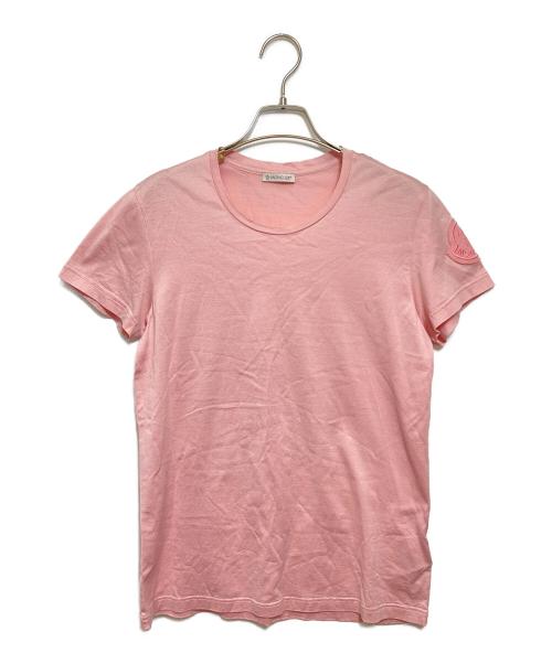 MONCLER（モンクレール）MONCLER (モンクレール) Tシャツ ピンク サイズ:Mの古着・服飾アイテム