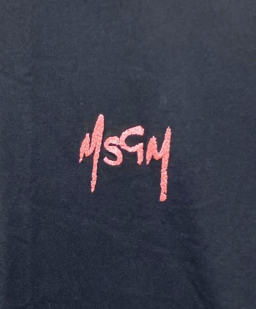 MSGM（エムエスジーエム）MSGM (エムエスジーエム) Tシャツ ブラック サイズ:Sの古着・服飾アイテム