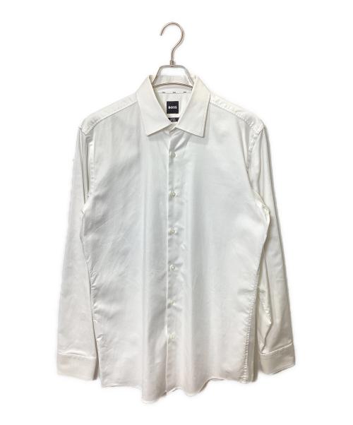 HUGO BOSS（ヒューゴ ボス）HUGO BOSS (ヒューゴ ボス) シャツ ホワイト サイズ:42の古着・服飾アイテム