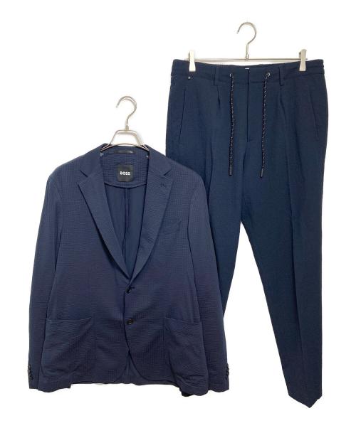 BOSS（ボス）BOSS (ボス) セットアップスーツ ネイビー サイズ:42の古着・服飾アイテム