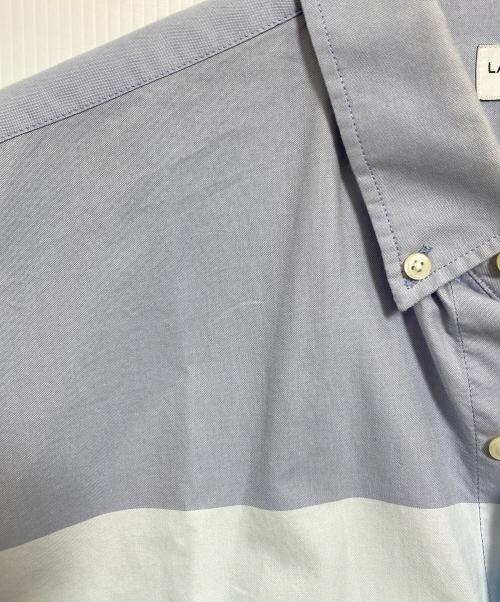 LACOSTE（ラコステ）LACOSTE (ラコステ) 切替シャツ ブルー サイズ:Mの古着・服飾アイテム