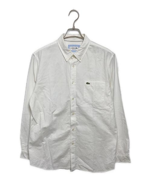 LACOSTE（ラコステ）LACOSTE (ラコステ) シャツ ホワイト サイズ:Mの古着・服飾アイテム
