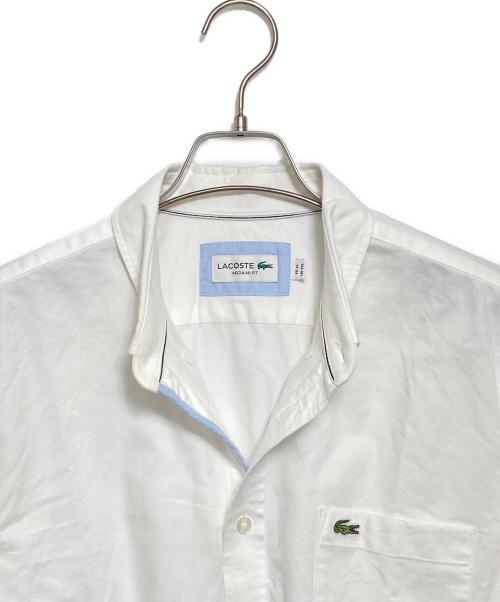 LACOSTE（ラコステ）LACOSTE (ラコステ) シャツ ホワイト サイズ:Mの古着・服飾アイテム