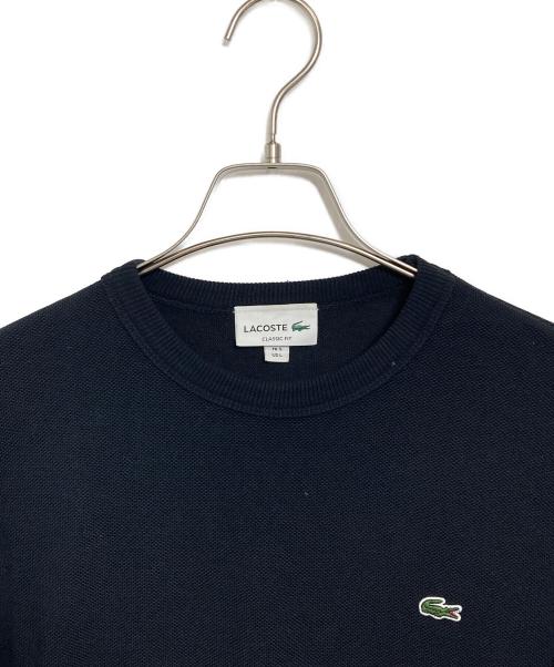 LACOSTE（ラコステ）LACOSTE (ラコステ) ロングカットソー ブラック サイズ:Lの古着・服飾アイテム