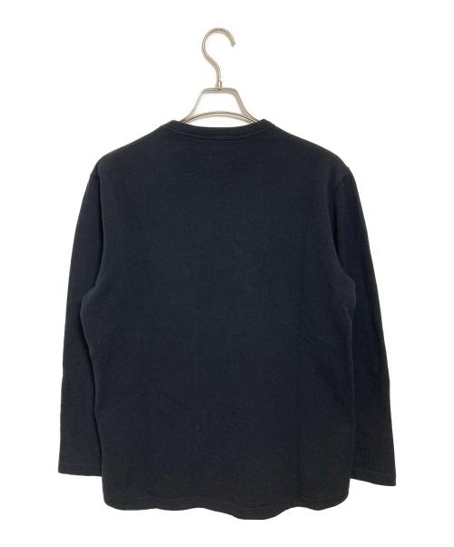 LACOSTE（ラコステ）LACOSTE (ラコステ) ロングカットソー ブラック サイズ:Lの古着・服飾アイテム