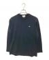 LACOSTE（ラコステ）の古着「ロングカットソー」｜ブラック