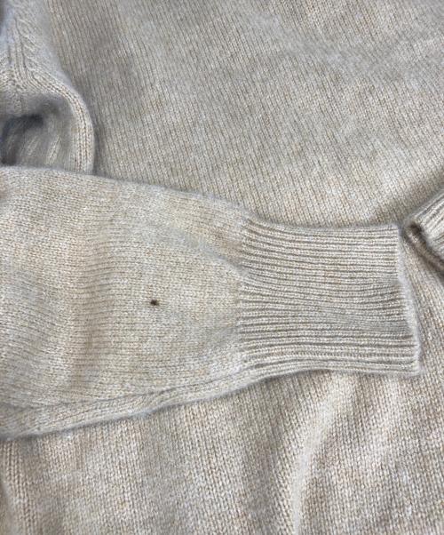 POLO RALPH LAUREN（ポロ・ラルフローレン）POLO RALPH LAUREN (ポロ・ラルフローレン) ハーフジップニット ベージュ サイズ:Sの古着・服飾アイテム