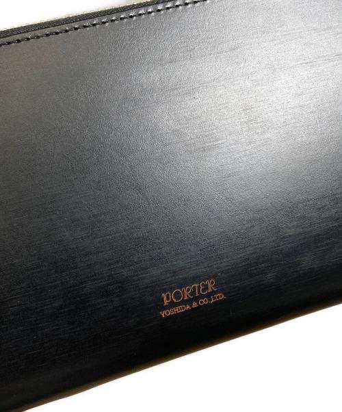 PORTER（ポーター）PORTER (ポーター) FILM  LONG WALLET 長財布 ブラックの古着・服飾アイテム