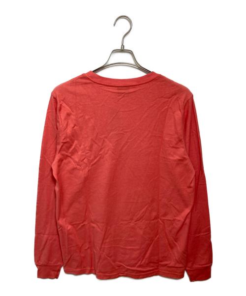stussy（ステューシー）stussy (ステューシー) ロングカットソー ピンク サイズ:Mの古着・服飾アイテム