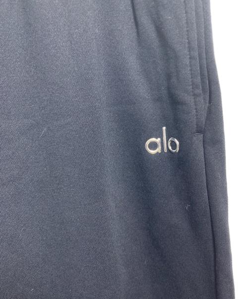 alo（アロ）alo (アロ) Accolade Straight Leg Sweatpant ブラック サイズ:XSの古着・服飾アイテム