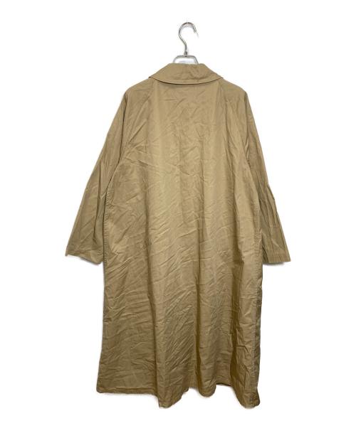 mizuiro-ind（ミズイロインド）mizuiro-ind (ミズイロインド) ステンカラーコート ブラウン サイズ:表記なしの古着・服飾アイテム