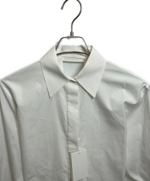 HELMUT LANG（ヘルムートラング）HELMUT LANG (ヘルムートラング) CORSET SHIRT ホワイト サイズ:S 未使用品の古着・服飾アイテム