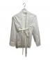 HELMUT LANG (ヘルムートラング) CORSET SHIRT ホワイト サイズ:S 未使用品：22000円