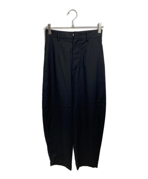LOEFF（ロエフ）LOEFF (ロエフ) ウールトロ ボンタン トラウザーパンツ ブラック サイズ:表記なしの古着・服飾アイテム