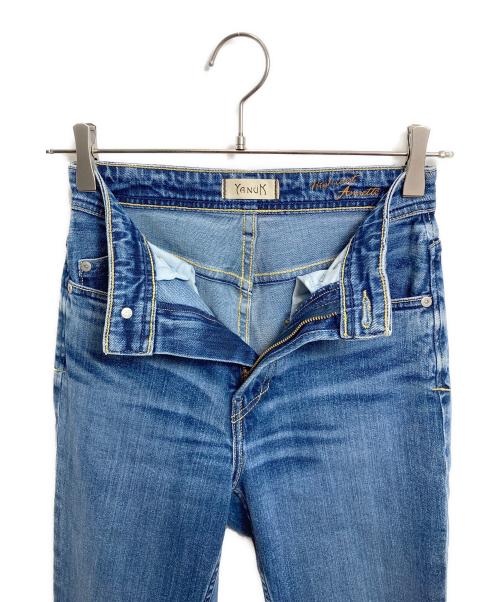 YANUK（ヤヌーク）YANUK (ヤヌーク) デニムパンツ インディゴ サイズ:22の古着・服飾アイテム