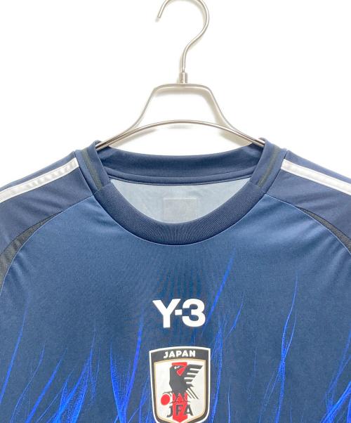 Y-3（ワイスリー）Y-3 (ワイスリー) 日本代表 レプリカゲームシャツ ネイビー サイズ:XXLの古着・服飾アイテム
