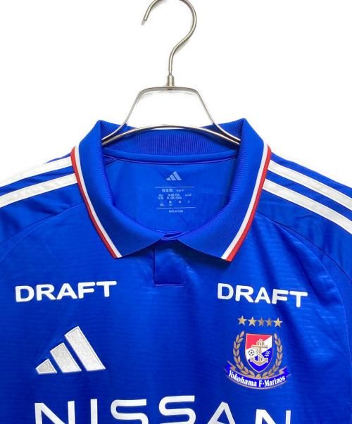 adidas（アディダス）adidas (アディダス) 横浜F・マリノス レプリカゲームシャツ ブルー サイズ:2XLの古着・服飾アイテム