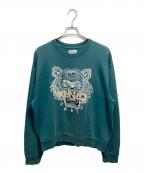 KENZOケンゾー）の古着「スウェット」｜グリーン