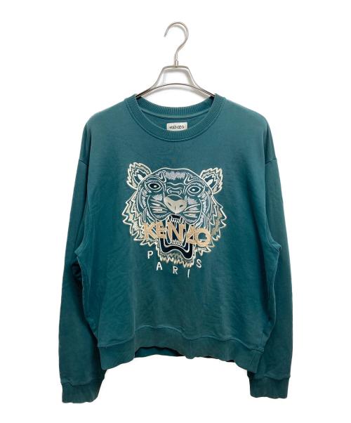 KENZO（ケンゾー）KENZO (ケンゾー) スウェット グリーン サイズ:XLの古着・服飾アイテム