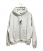 stussyステューシー）の古着「STRONG MAC HOODIE」｜グレー