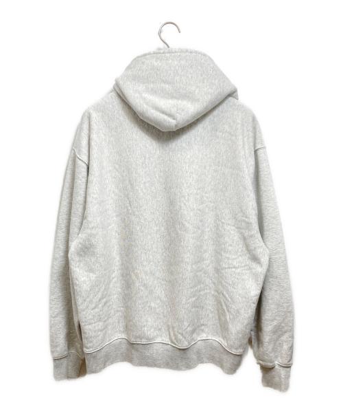 stussy（ステューシー）stussy (ステューシー) STRONG MAC HOODIE グレー サイズ:XLの古着・服飾アイテム