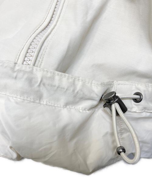 POLO RALPH LAUREN（ポロ・ラルフローレン）POLO RALPH LAUREN (ポロ・ラルフローレン) フーデッドナイロンジャケット アイボリー サイズ:XXLの古着・服飾アイテム